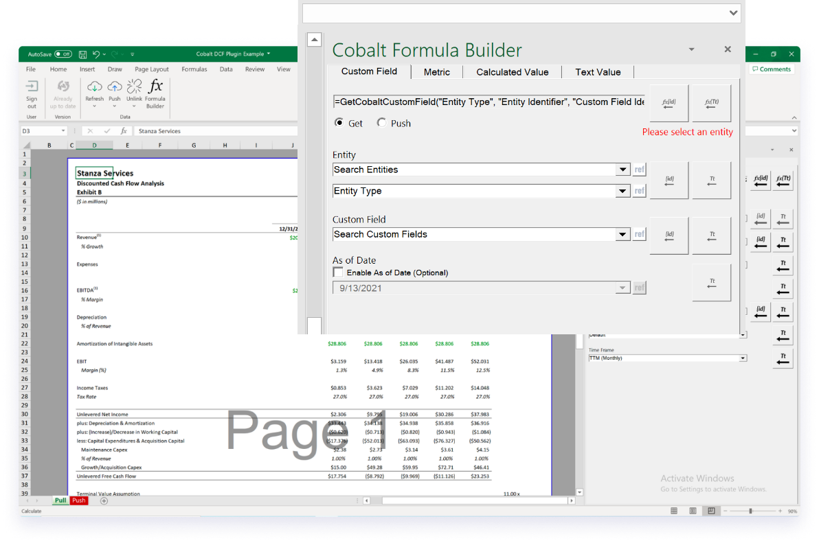 excel plugin